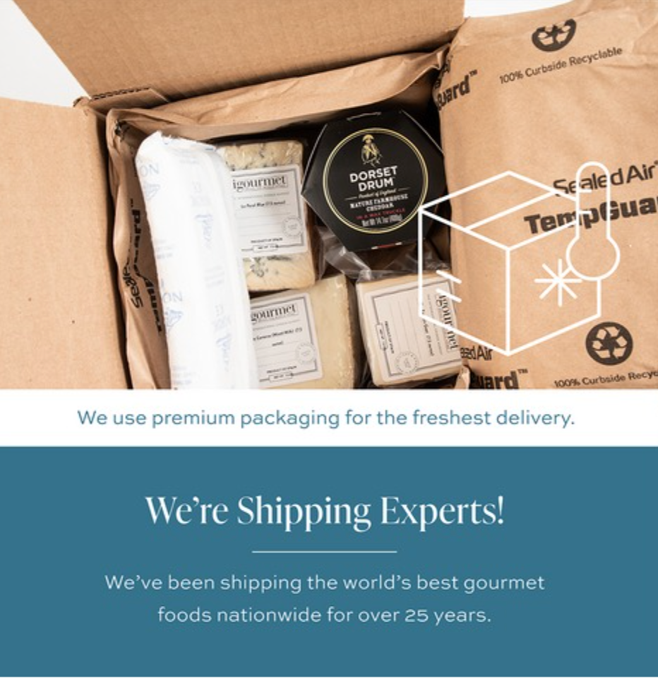 Luxe Cheese Assortment Gift Box